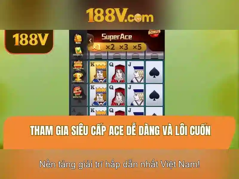 Giao diện thân thiện của 188v